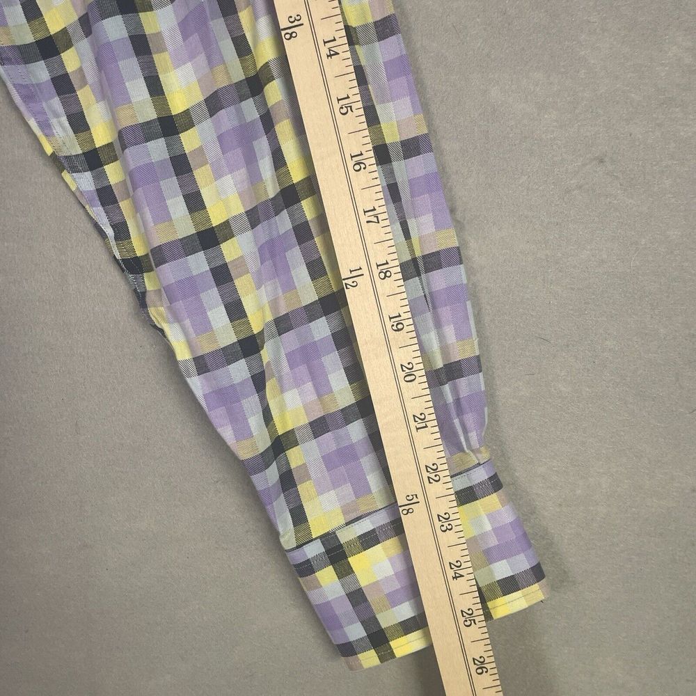 Ted Baker Dress Shirt Men Medium Casual Flip Cuff Street Wear Long Sleeve‎ - Picture 6 of 9